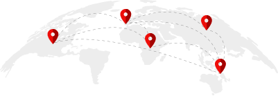 Srinath Global Logistics Network Map